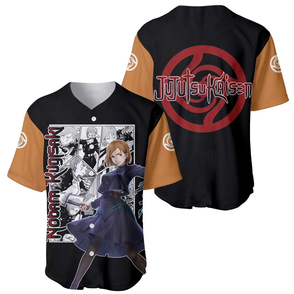 Nobara Kugisaki Jujustu Kaisen Baseball Jersey Nobara Kugisaki Jujustu Kaisen Baseball Jersey