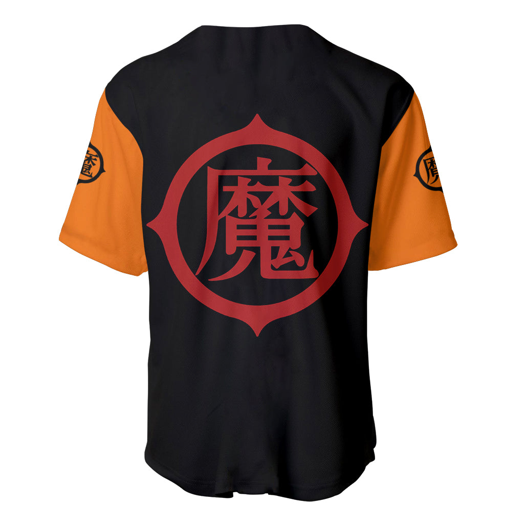 Orange Piccolo Dragon Ball Baseball Jersey Orange Piccolo Dragon Ball Baseball Jersey