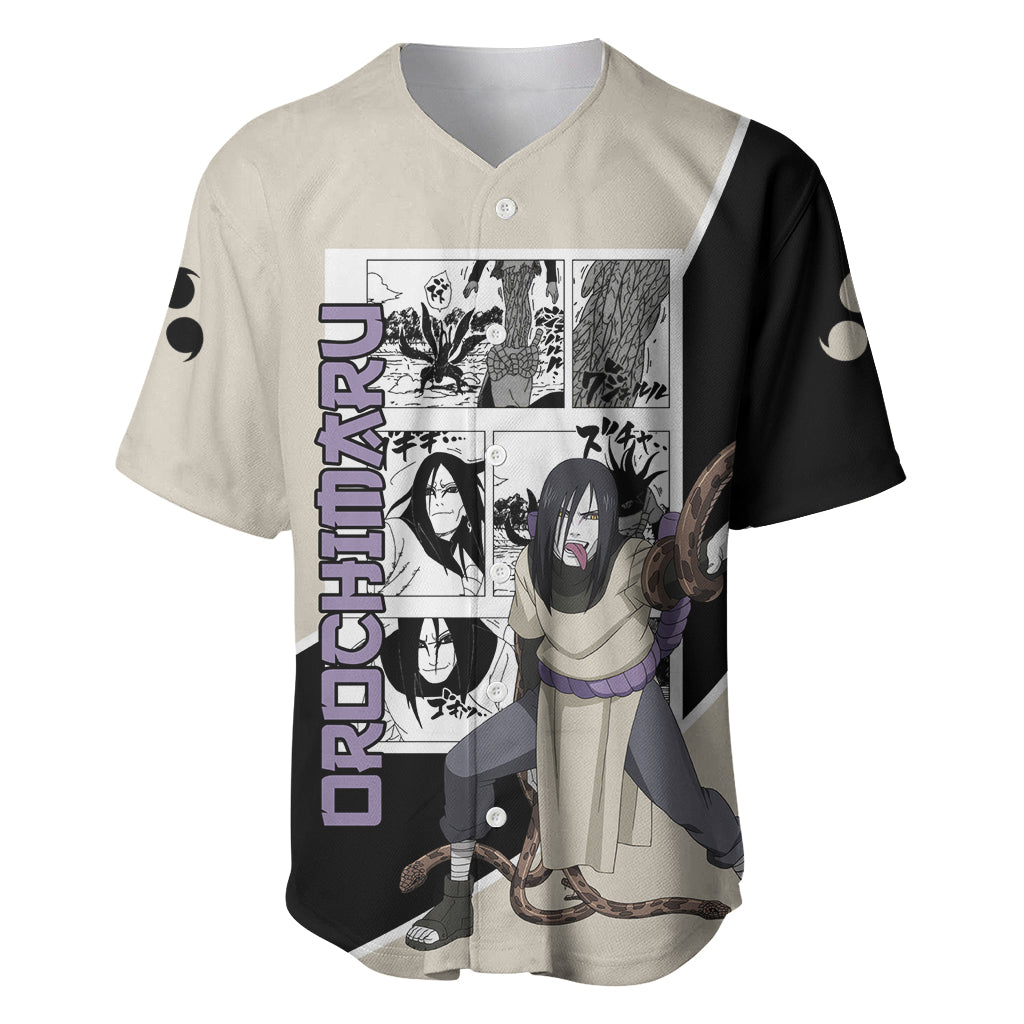 Orochimaru Naruto Baseball Jersey Orochimaru Naruto Baseball Jersey