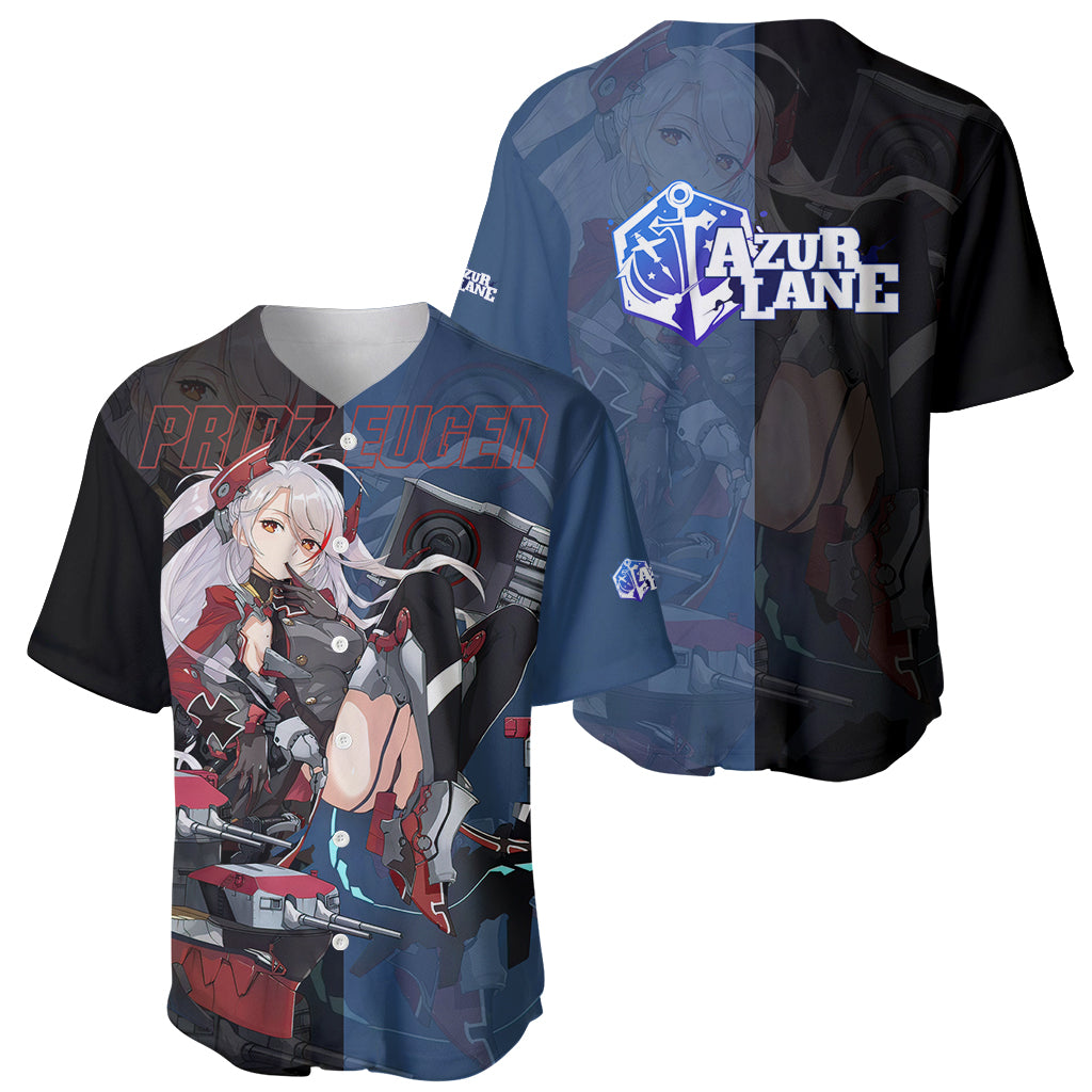 Prinz Eugen Azur Lane Game Baseball Jersey Prinz Eugen Azur Lane Game Baseball Jersey