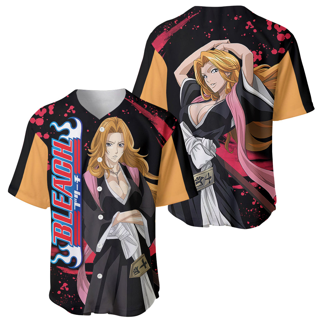 Rangiku Matsumoto Bleach Baseball Jersey Rangiku Matsumoto Bleach Baseball Jersey
