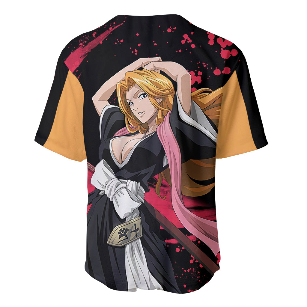 Rangiku Matsumoto Bleach Baseball Jersey Rangiku Matsumoto Bleach Baseball Jersey