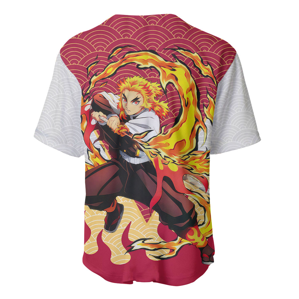 Rengoku Kyoujurou Demon Slayer Baseball Jersey Rengoku Kyoujurou Demon Slayer Baseball Jersey