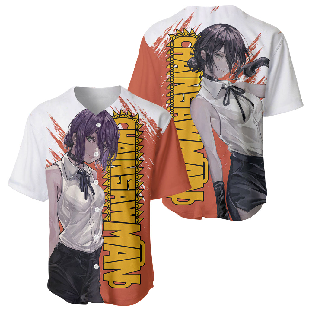 Reze Chainsaw Man Baseball Jersey_1 Reze Chainsaw Man Baseball Jersey_1