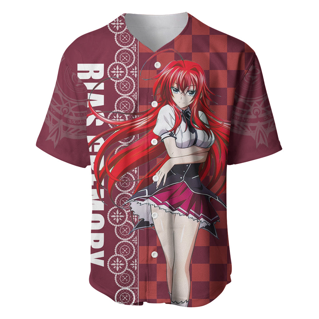 Rias Gremory High School Dxd Baseball Jersey Rias Gremory High School Dxd Baseball Jersey