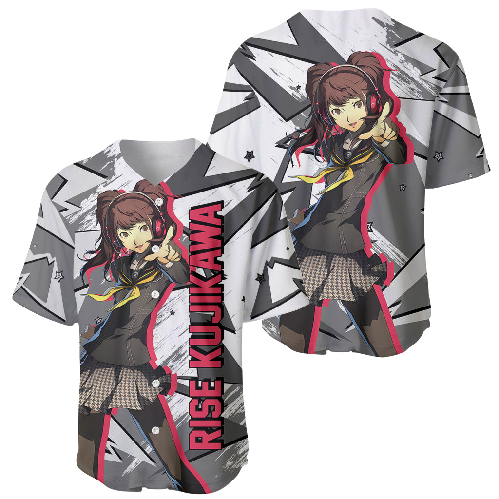Rise Kujikawa Persona Baseball Jersey Rise Kujikawa Persona Baseball Jersey
