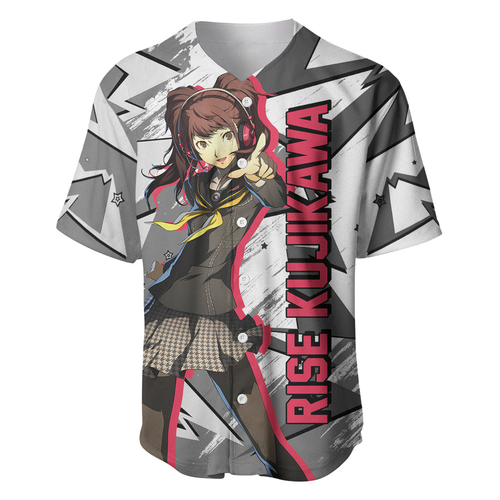 Rise Kujikawa Persona Baseball Jersey Rise Kujikawa Persona Baseball Jersey
