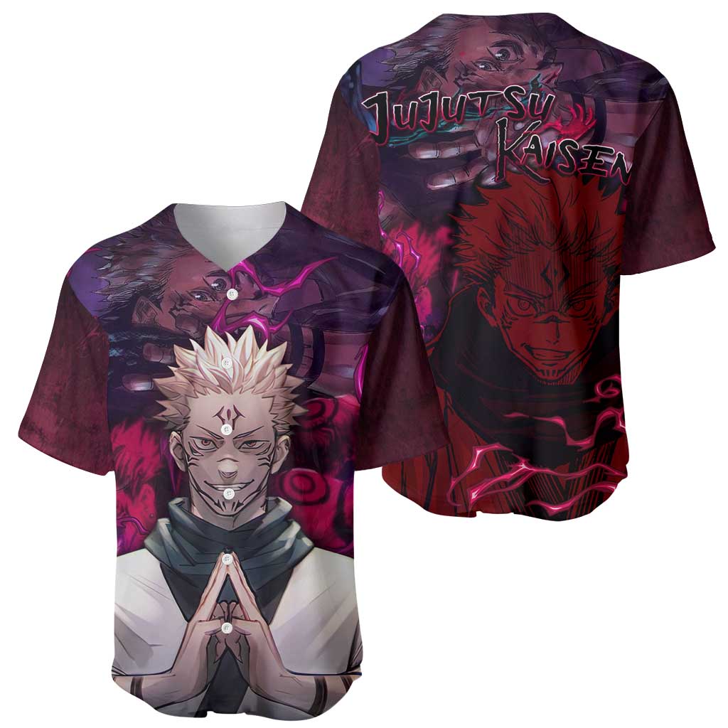 Ryomen Sukuna Jujutsu Kaisen Baseball Jersey Ryomen Sukuna Jujutsu Kaisen Baseball Jersey