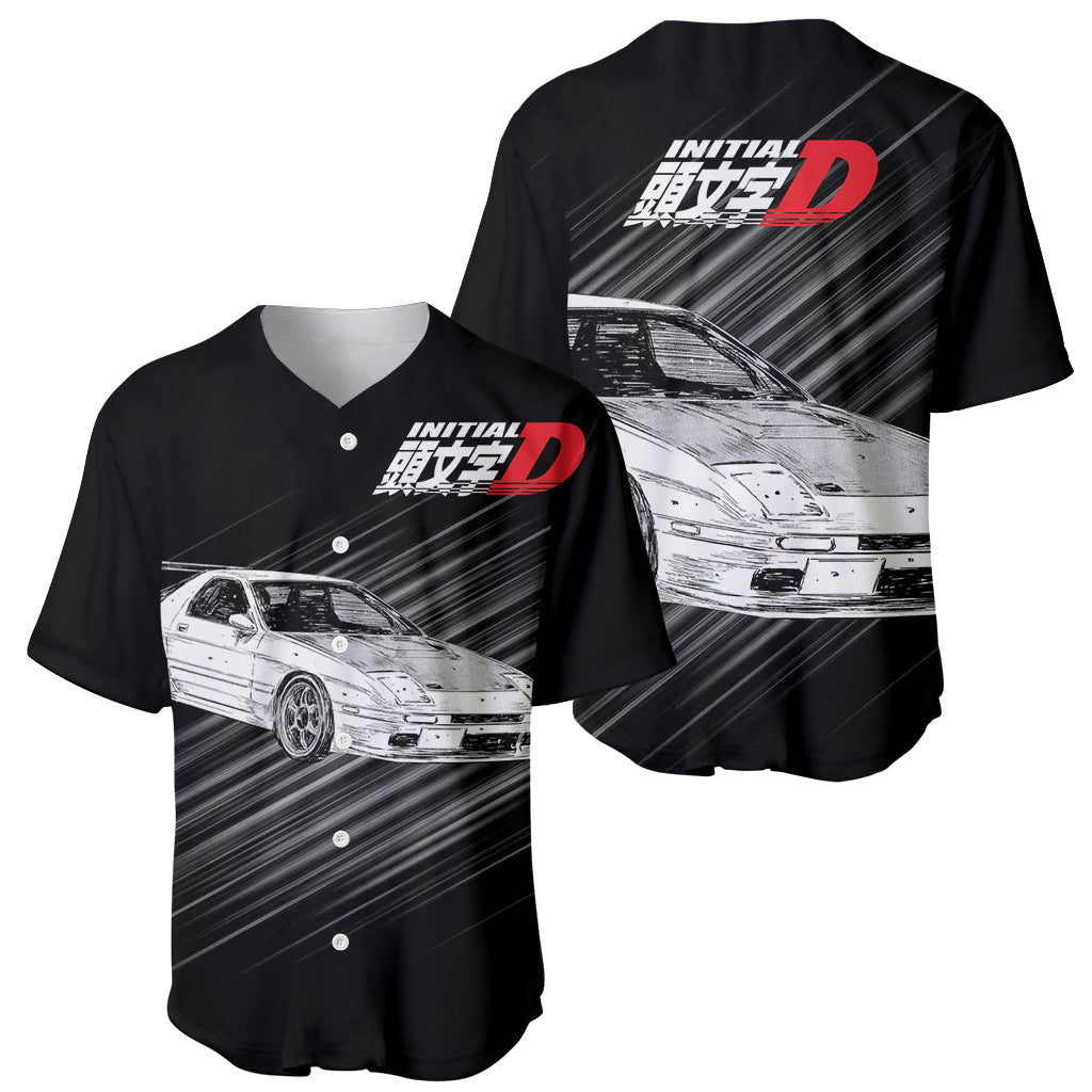 Ryosuke Takahashi Rx 7 Initial D Baseball Jersey Ryosuke Takahashi Rx 7 Initial D Baseball Jersey