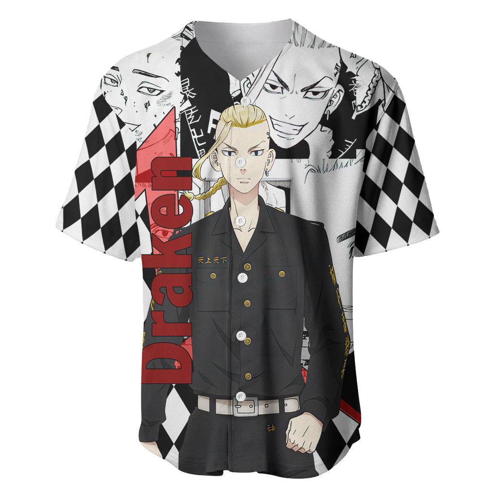 Ryuuguuji Ken Draken Baseball Jersey Ryuuguuji Ken Draken Baseball Jersey