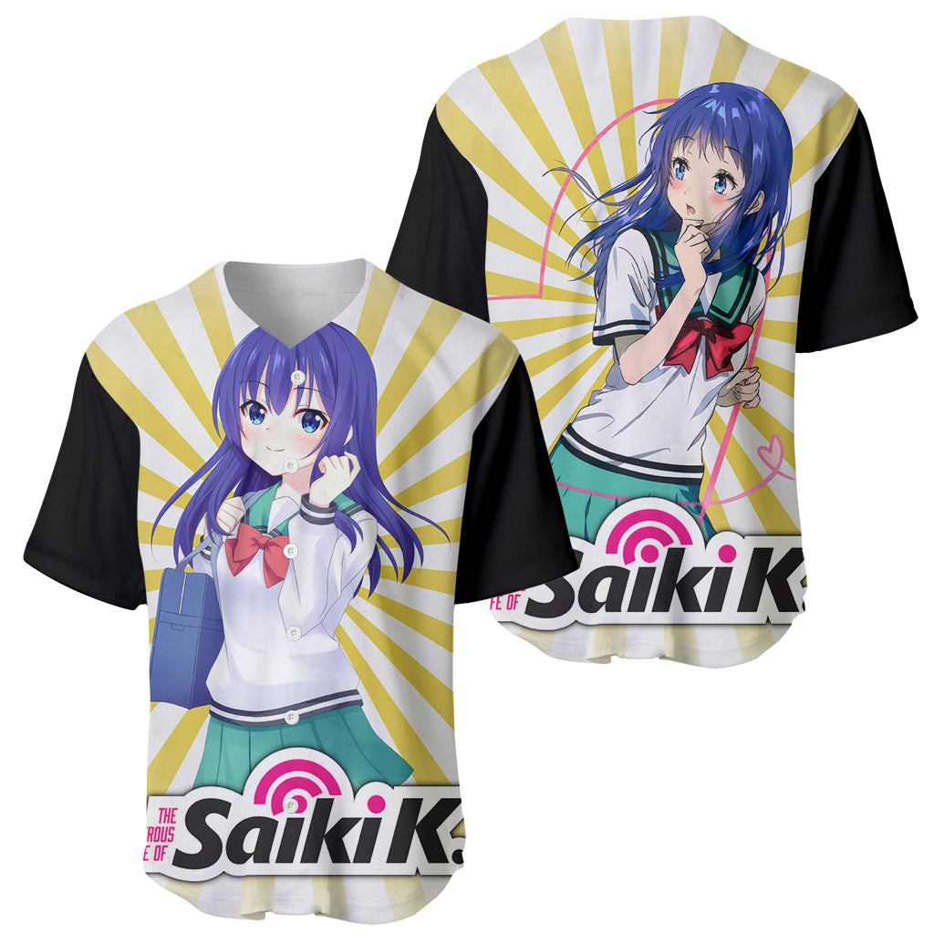 Saiki K Kokomi Teruhashi Disastrous Baseball Jersey Saiki K Kokomi Teruhashi Disastrous Baseball Jersey