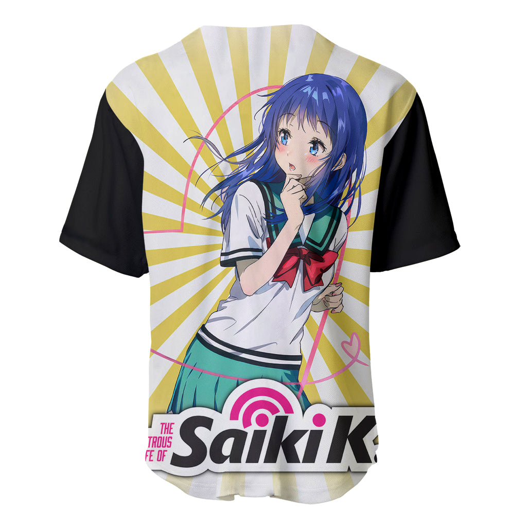 Saiki K Kokomi Teruhashi Disastrous Baseball Jersey Saiki K Kokomi Teruhashi Disastrous Baseball Jersey