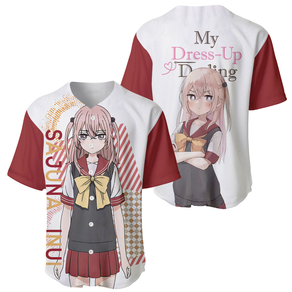 Sajuna Inui Mashiroiro Symphony Baseball Jersey Sajuna Inui Mashiroiro Symphony Baseball Jersey