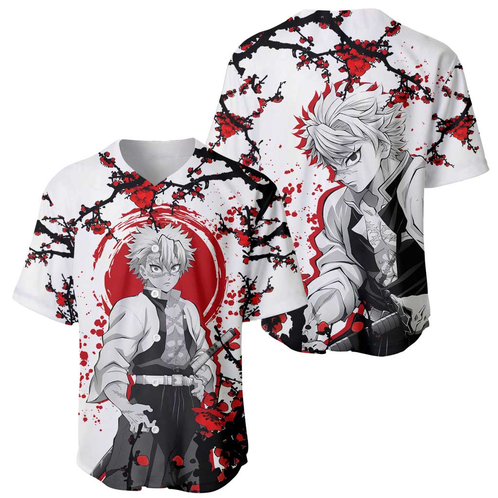 Sanemi Shinazugawa Demon Slayer Baseball Jersey_1 Sanemi Shinazugawa Demon Slayer Baseball Jersey_1