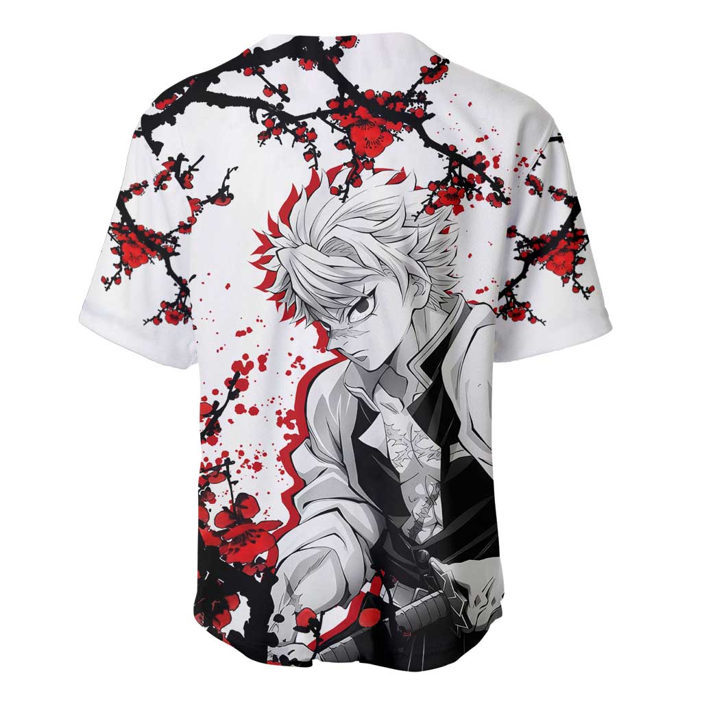 Sanemi Shinazugawa Demon Slayer Baseball Jersey_1 Sanemi Shinazugawa Demon Slayer Baseball Jersey_1