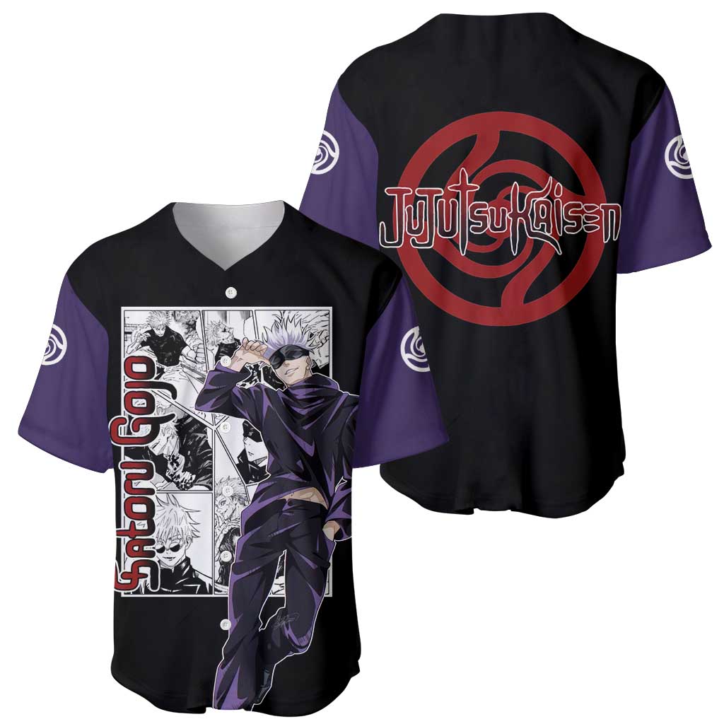 Satoru Gojo Jujutsu Kaisen Baseball Jersey Satoru Gojo Jujutsu Kaisen Baseball Jersey