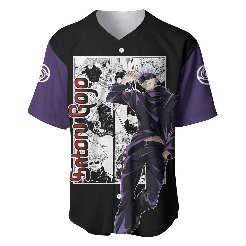 Satoru Gojo Jujutsu Kaisen Baseball Jersey Satoru Gojo Jujutsu Kaisen Baseball Jersey