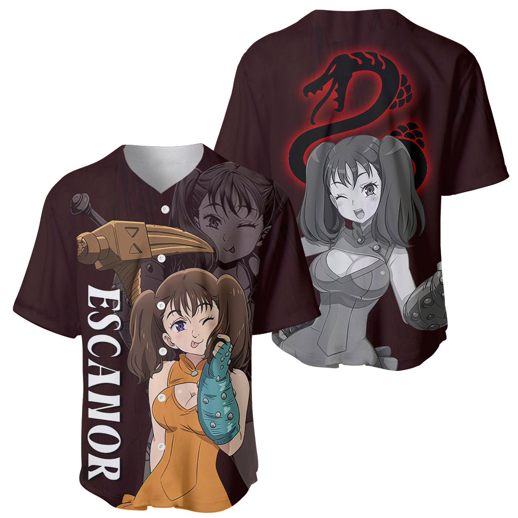 Serpent Sin Of Envy Diane Baseball Jersey Serpent Sin Of Envy Diane Baseball Jersey
