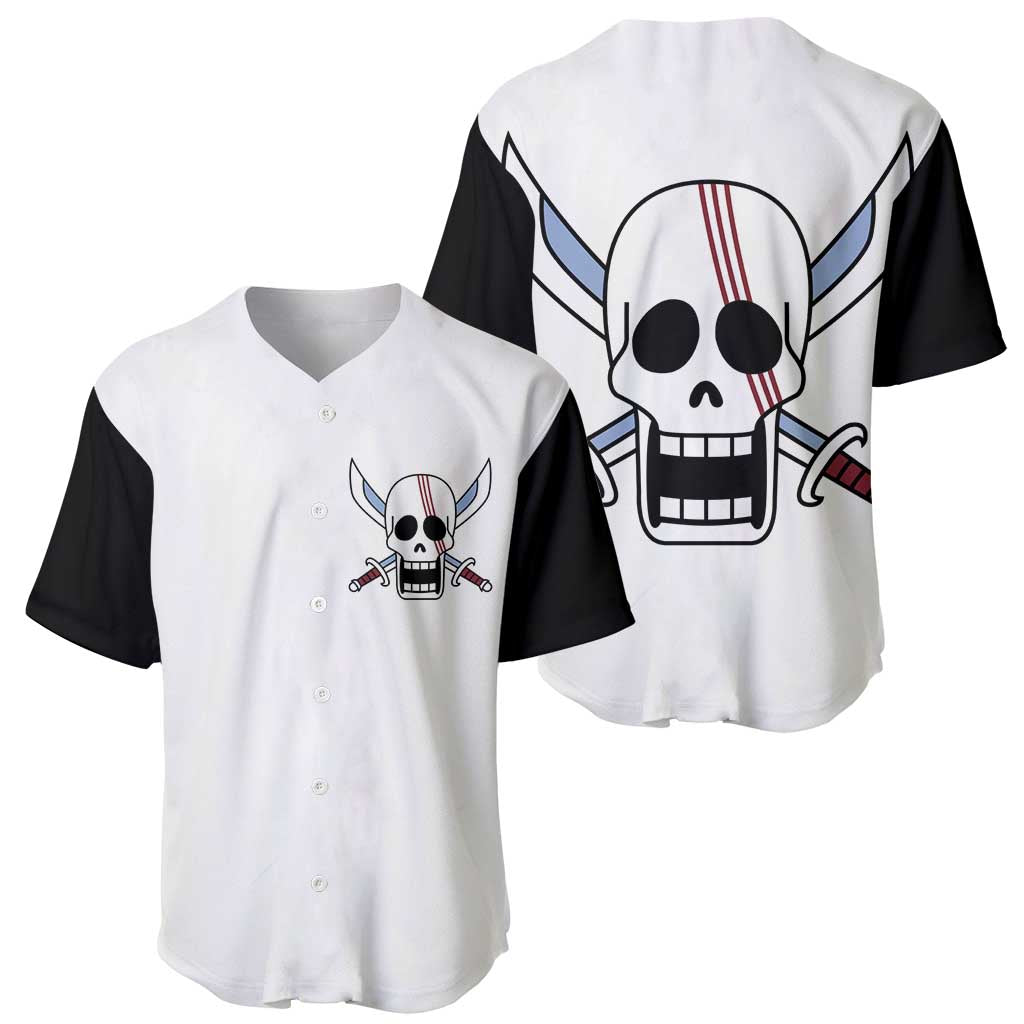 Shank Red Hair One Piece Baseball Jersey Shank Red Hair One Piece Baseball Jersey