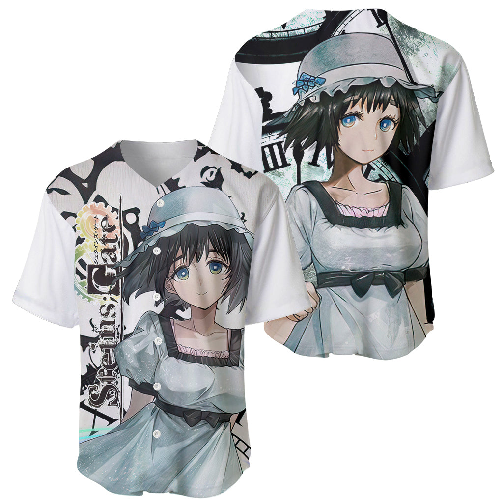 Shiina Mayuri Steins Gate Baseball Jersey Shiina Mayuri Steins Gate Baseball Jersey