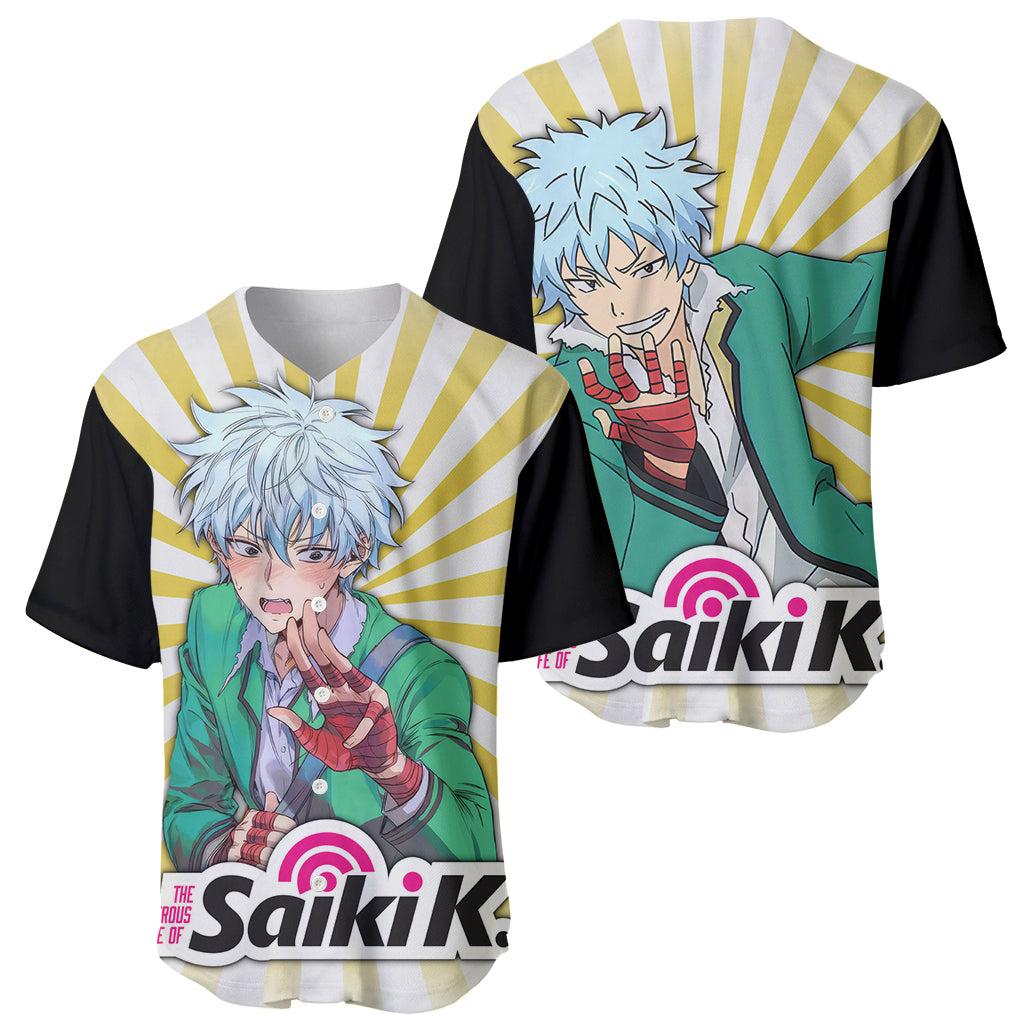 Shun Kaidou Saiki K Baseball Jersey Shun Kaidou Saiki K Baseball Jersey