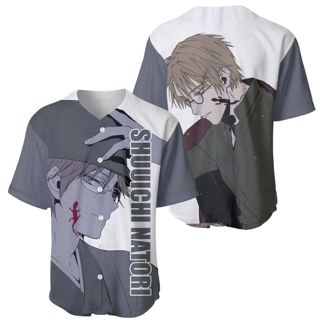 Shuuichi Natori Natsume Yuujinchou Baseball Jersey Shuuichi Natori Natsume Yuujinchou Baseball Jersey