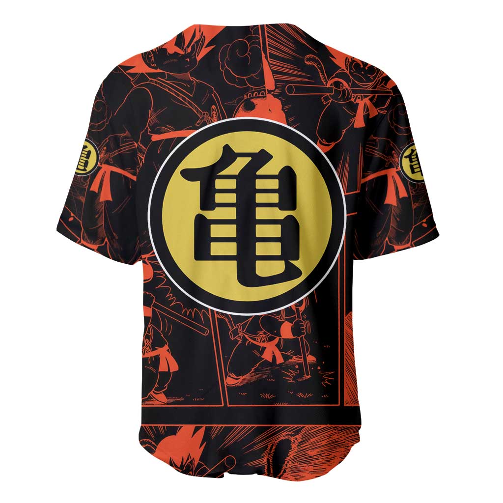 Son Goku Dragon Ball Baseball Jersey_1 Son Goku Dragon Ball Baseball Jersey_1