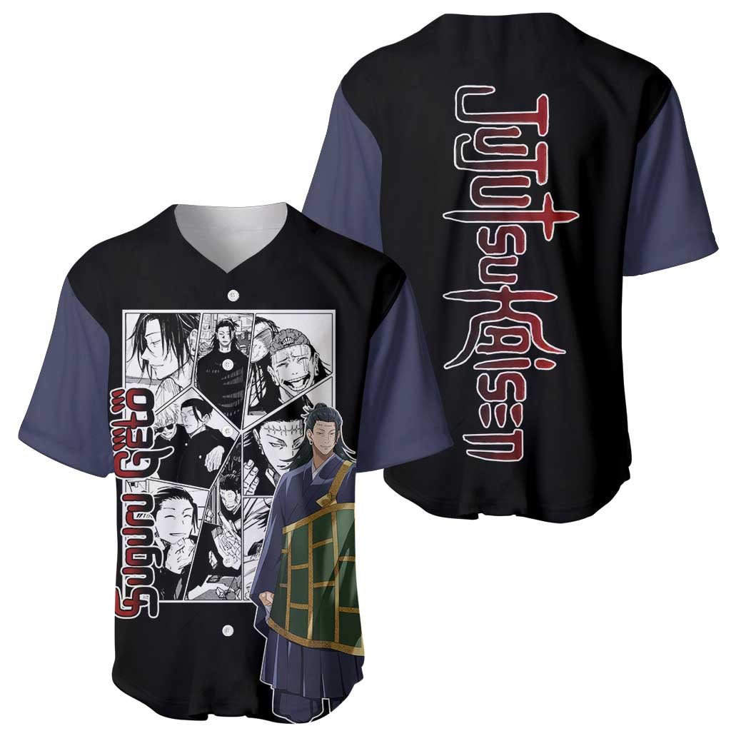 Suguru Geto Jujutsu Kaisen Baseball Jersey Suguru Geto Jujutsu Kaisen Baseball Jersey