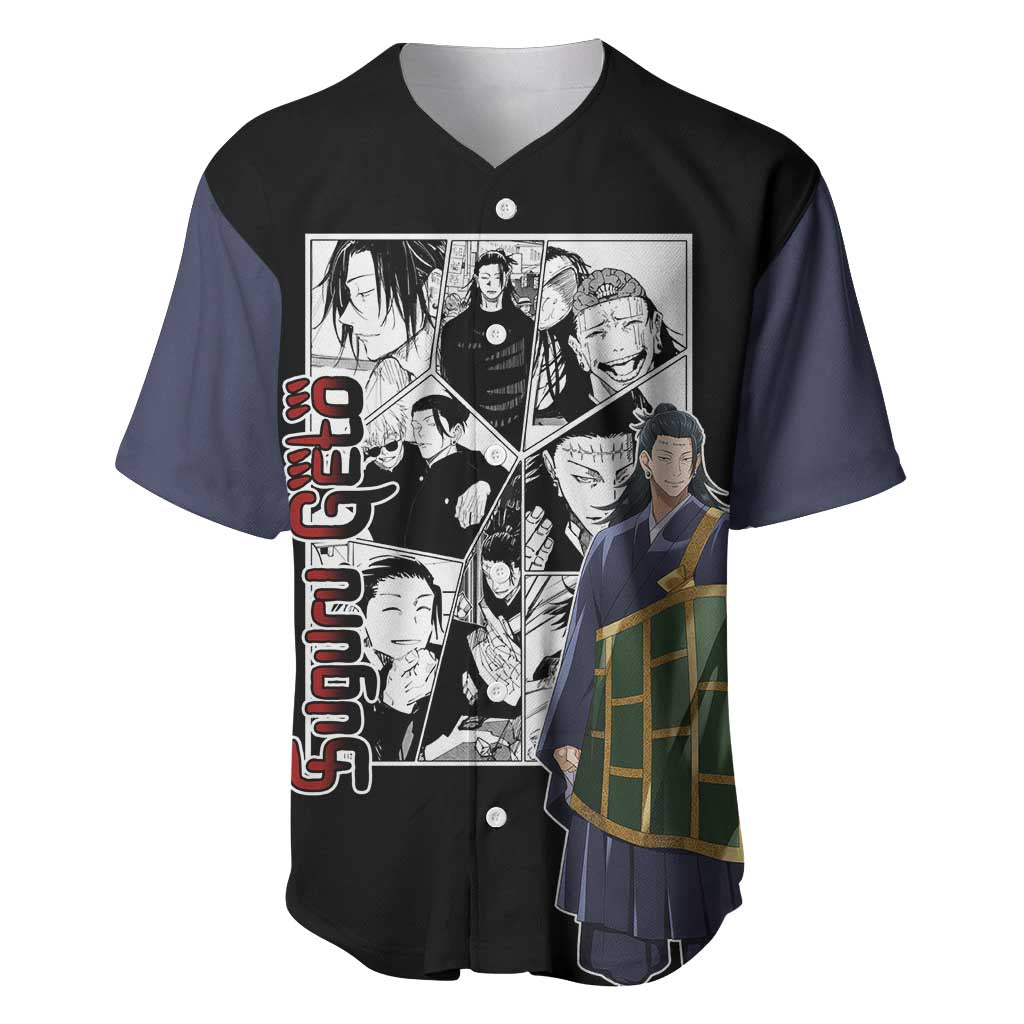 Suguru Geto Jujutsu Kaisen Baseball Jersey Suguru Geto Jujutsu Kaisen Baseball Jersey