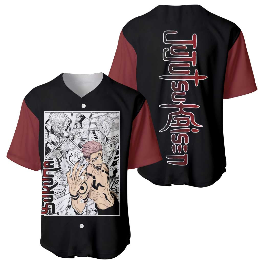 Sukuna One Piece Baseball Jersey Sukuna One Piece Baseball Jersey