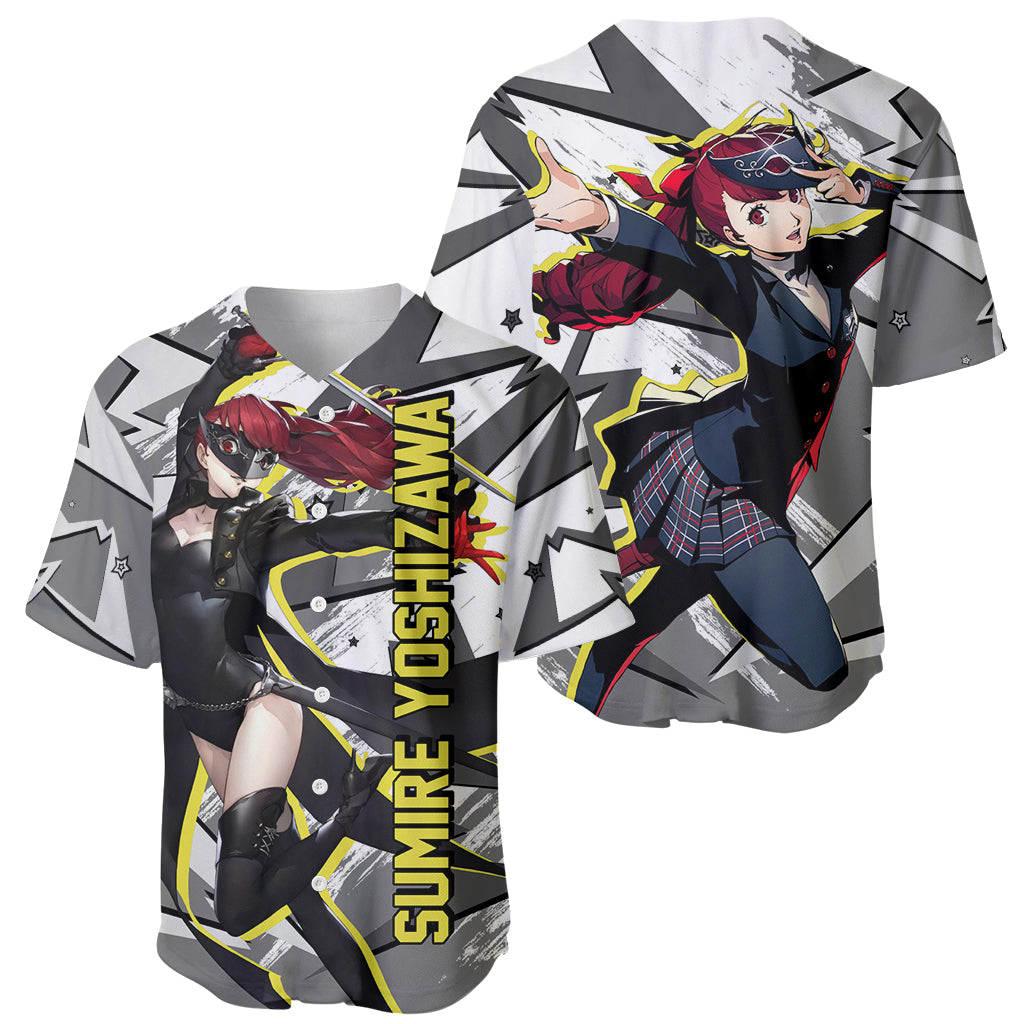 Sumire Yoshizawa Persona Baseball Jersey Sumire Yoshizawa Persona Baseball Jersey