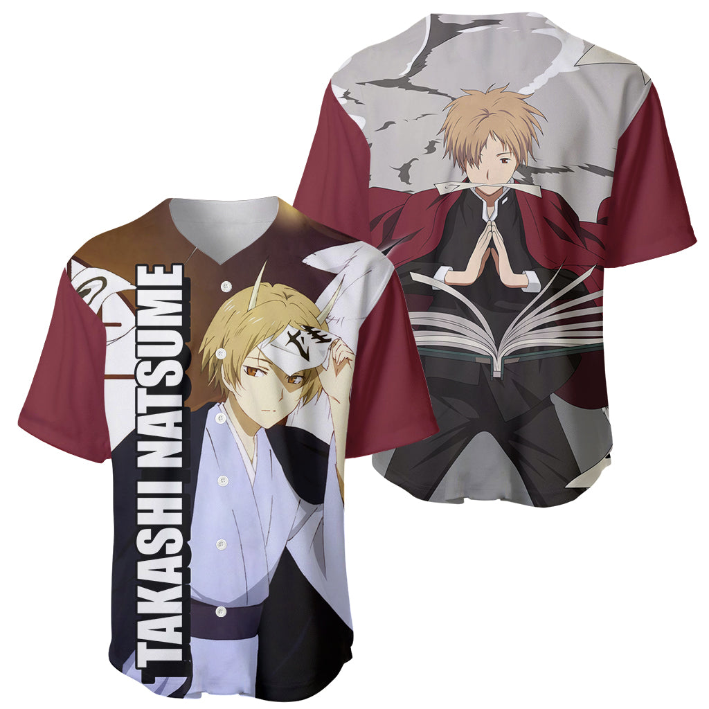 Takashi Natsume Yuujinchou Baseball Jersey Takashi Natsume Yuujinchou Baseball Jersey