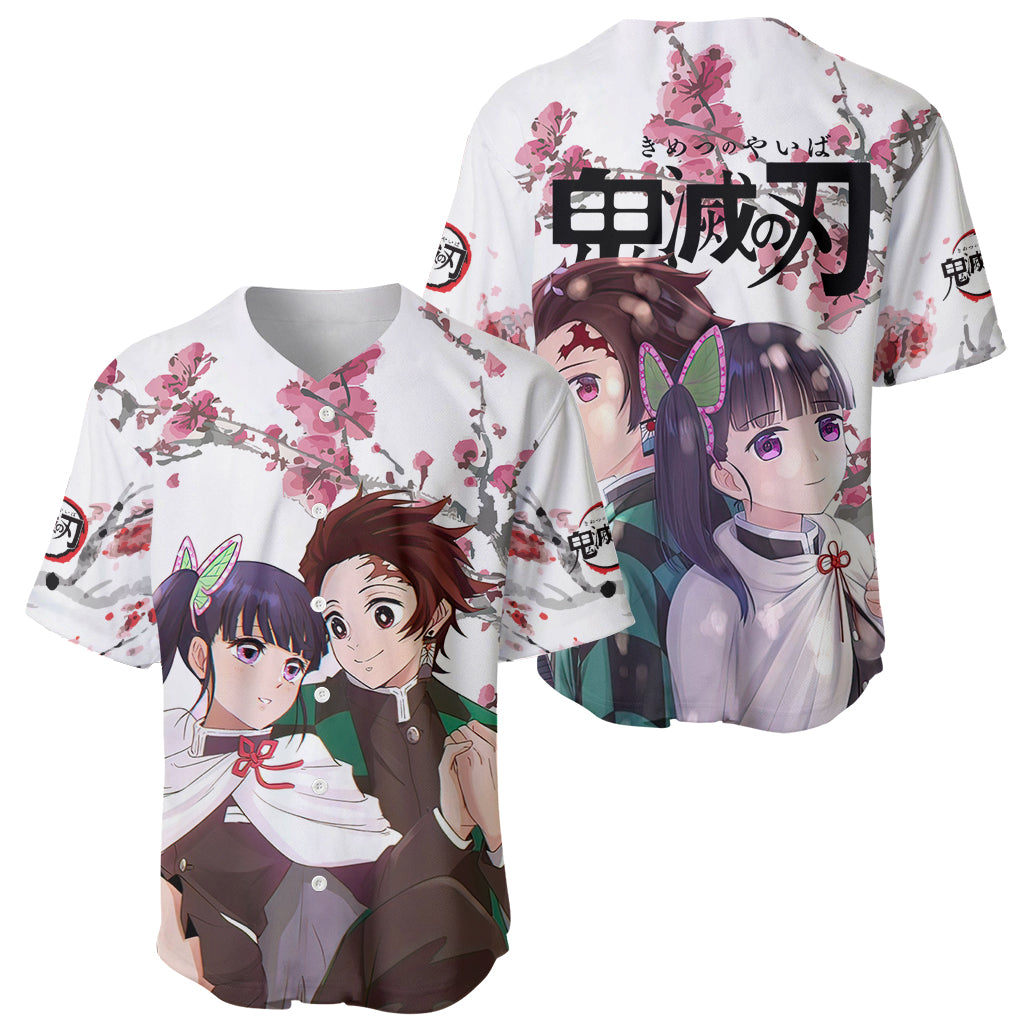 Tanjiro Kanao Demon Slayer Baseball Jersey Tanjiro Kanao Demon Slayer Baseball Jersey