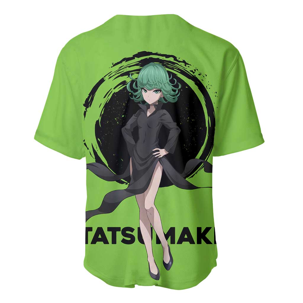 Tatsumaki One Punch Man Baseball Jersey Tatsumaki One Punch Man Baseball Jersey