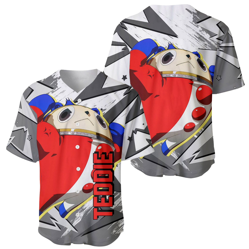 Teddie Persona Baseball Jersey Teddie Persona Baseball Jersey