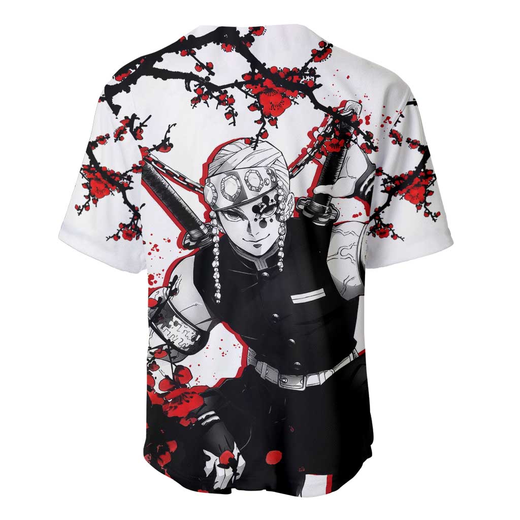Tengen Uzui Demon Slayer Baseball Jersey Tengen Uzui Demon Slayer Baseball Jersey