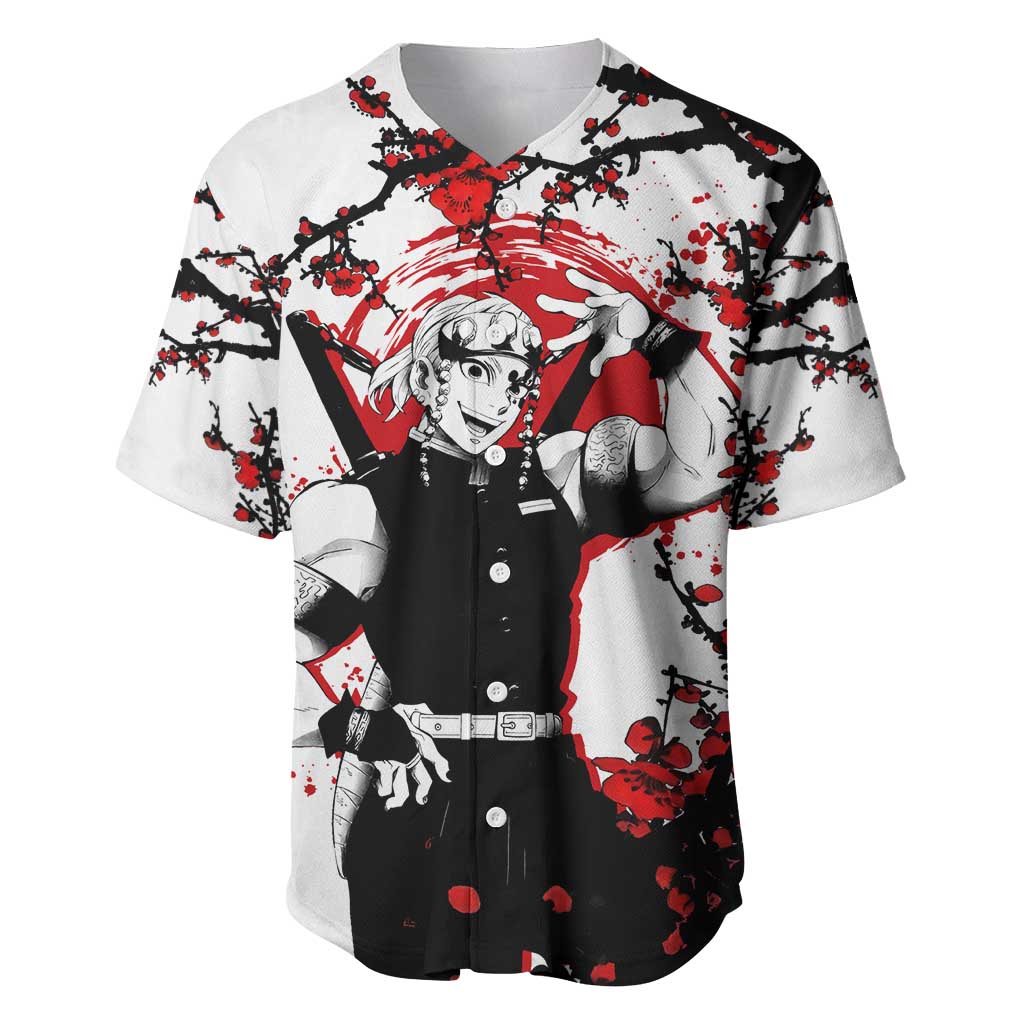 Tengen Uzui Demon Slayer Baseball Jersey Tengen Uzui Demon Slayer Baseball Jersey