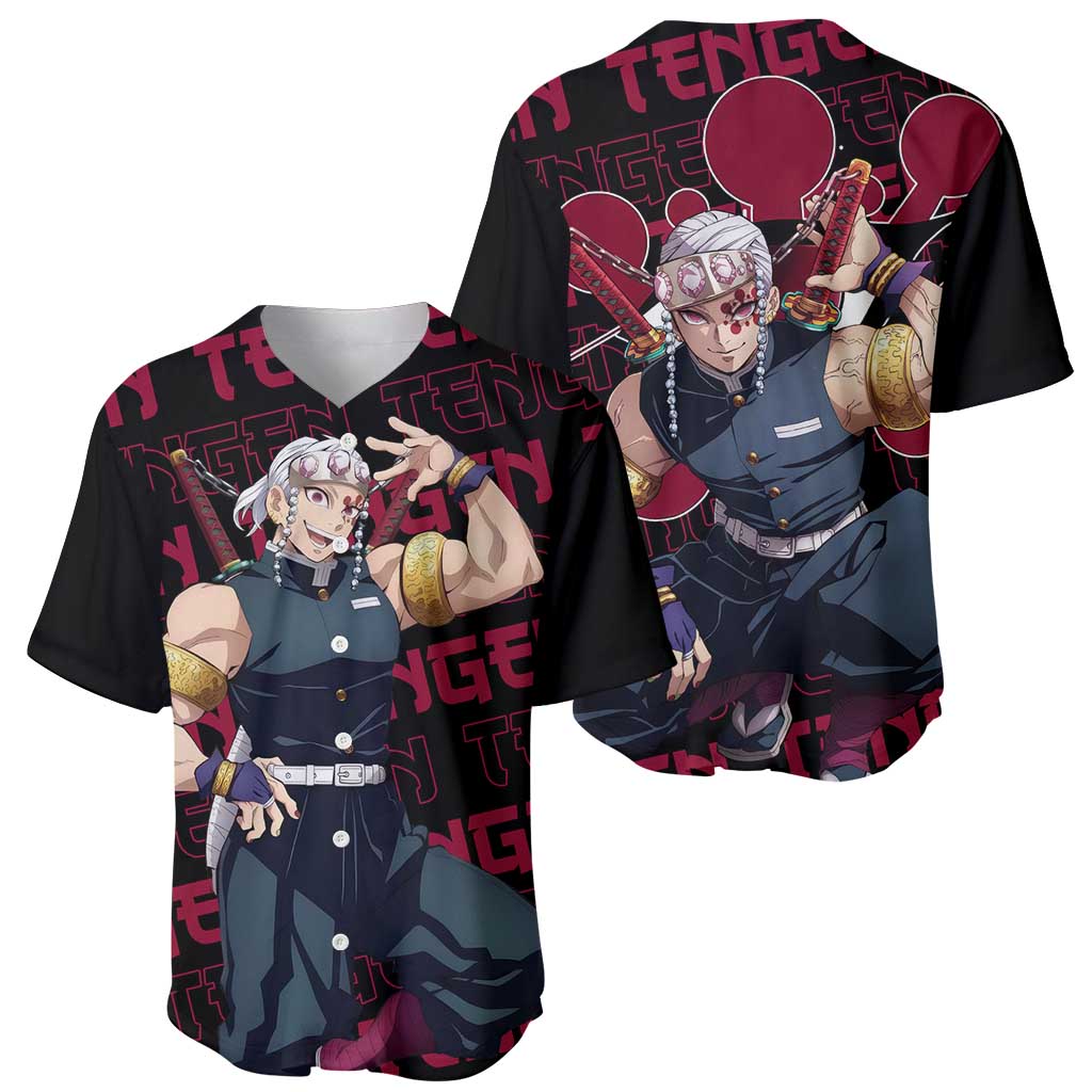 Tengen Uzui Demon Slayer Baseball Jersey_1 Tengen Uzui Demon Slayer Baseball Jersey_1
