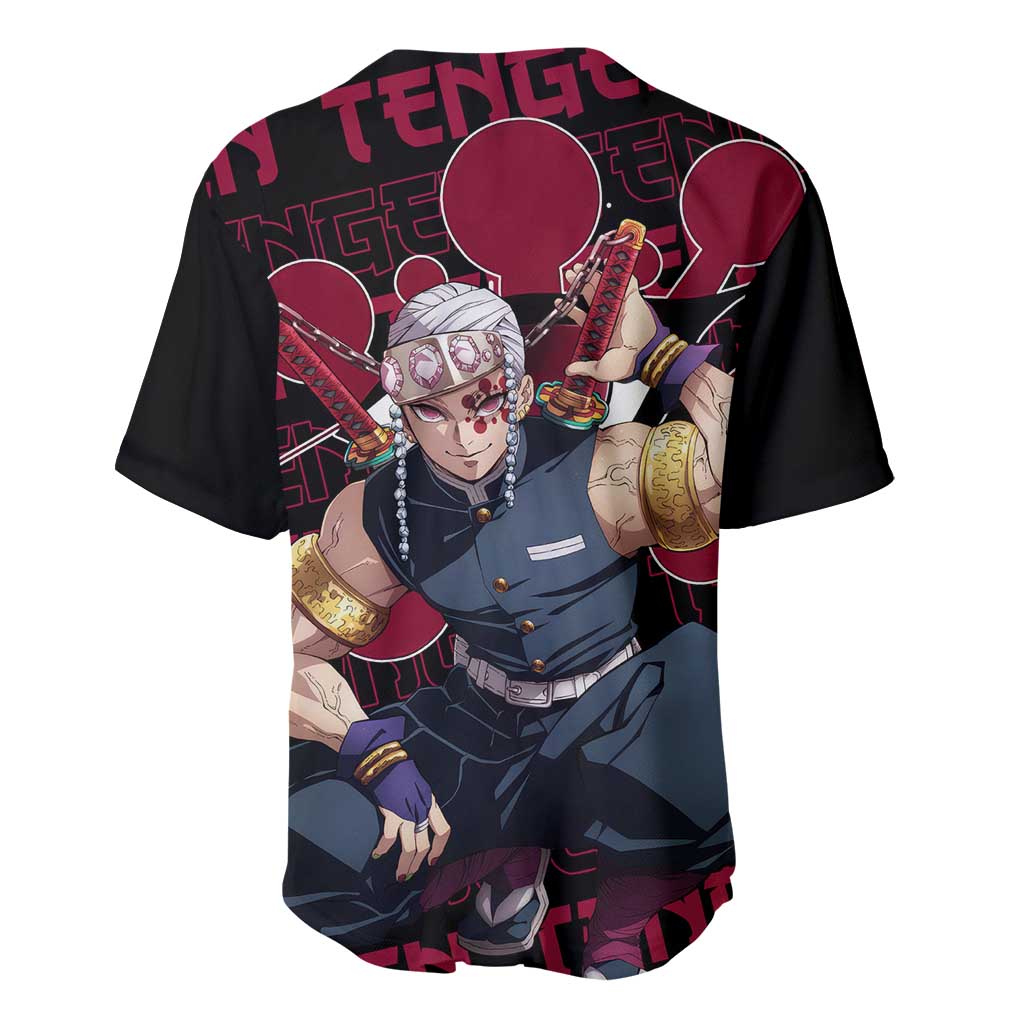 Tengen Uzui Demon Slayer Baseball Jersey_1 Tengen Uzui Demon Slayer Baseball Jersey_1