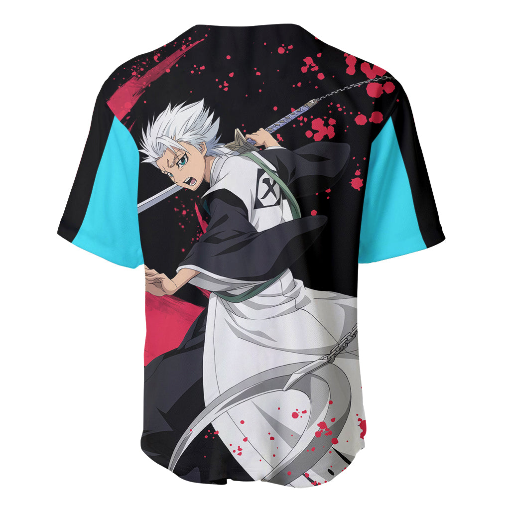 Toshiro Hitsugaya Bleach Baseball Jersey Toshiro Hitsugaya Bleach Baseball Jersey