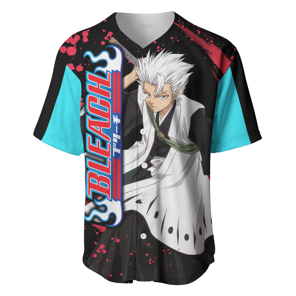 Toshiro Hitsugaya Bleach Baseball Jersey Toshiro Hitsugaya Bleach Baseball Jersey