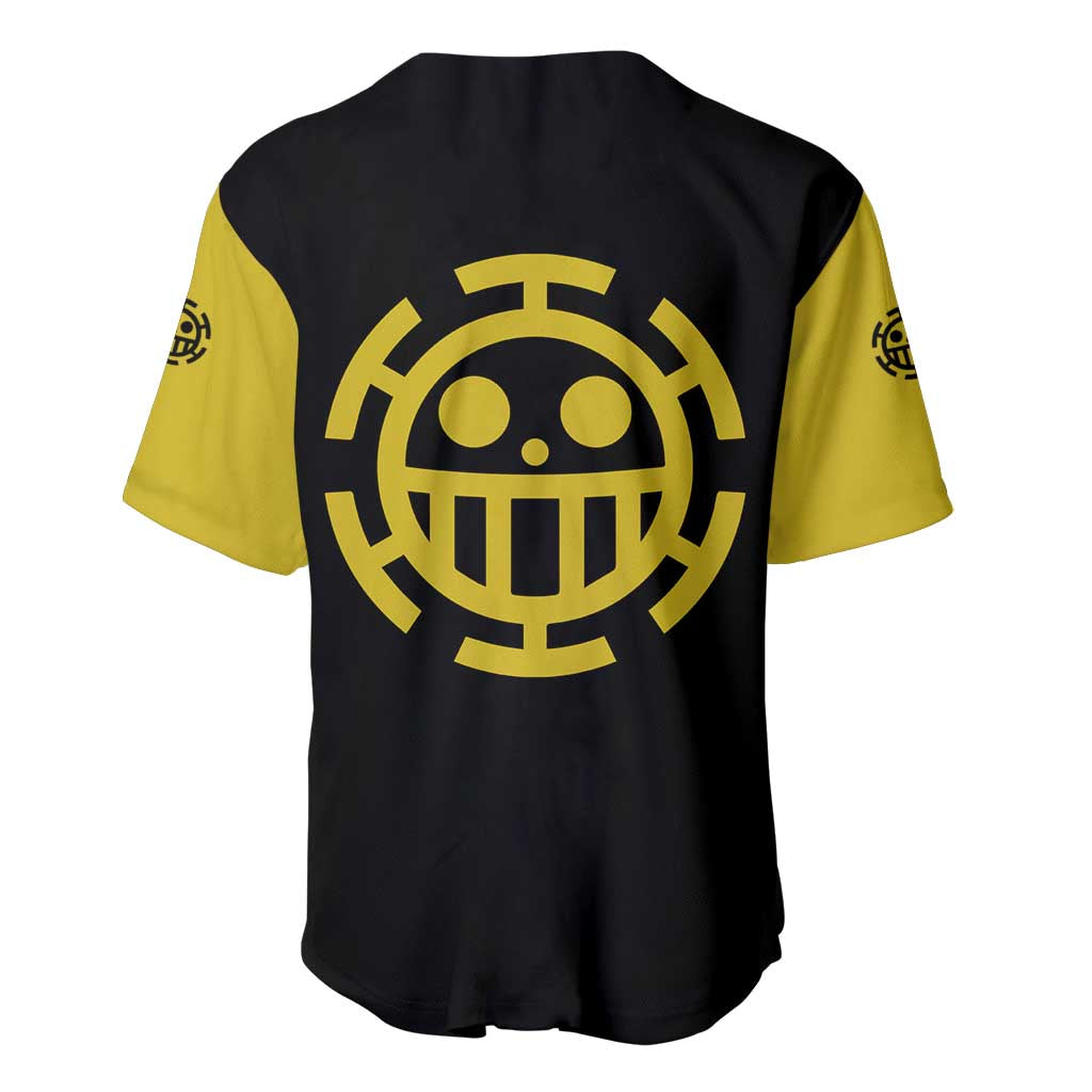 Trafalgar D Law One Piece Baseball Jersey Trafalgar D Law One Piece Baseball Jersey