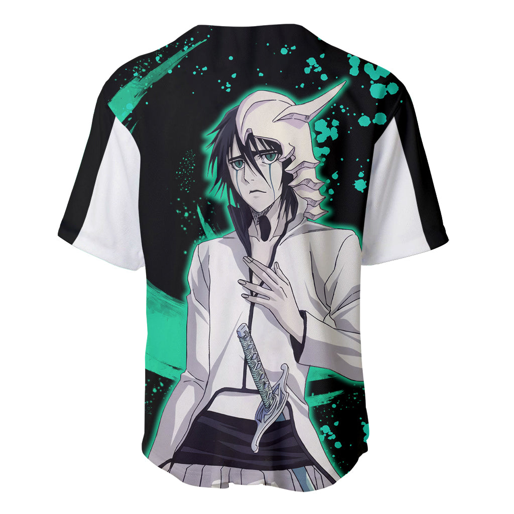 Ulquiorra Schiffer Bleach Baseball Jersey Ulquiorra Schiffer Bleach Baseball Jersey
