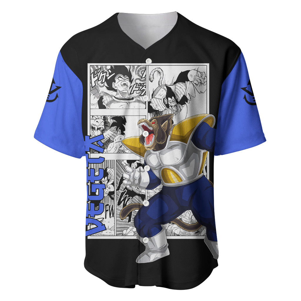 Vegeta Great Ape Dragon Ball Baseball Jersey Vegeta Great Ape Dragon Ball Baseball Jersey