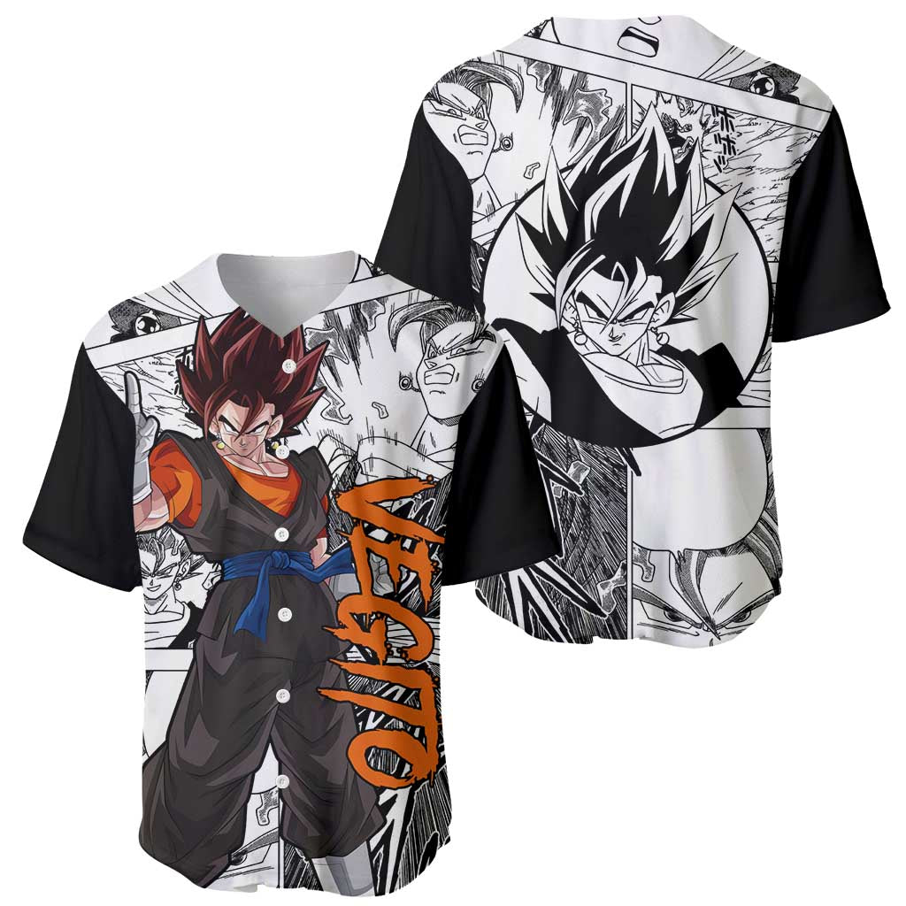 Vegito Dragon Ball Baseball Jersey Vegito Dragon Ball Baseball Jersey