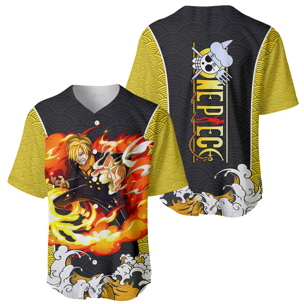 Vinsmoke Sanji One Piece Baseball Jersey Vinsmoke Sanji One Piece Baseball Jersey