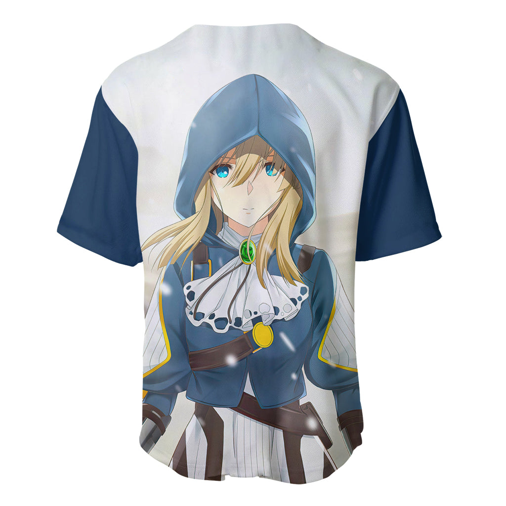 Violet Evergarden Baseball Jersey Violet Evergarden Baseball Jersey