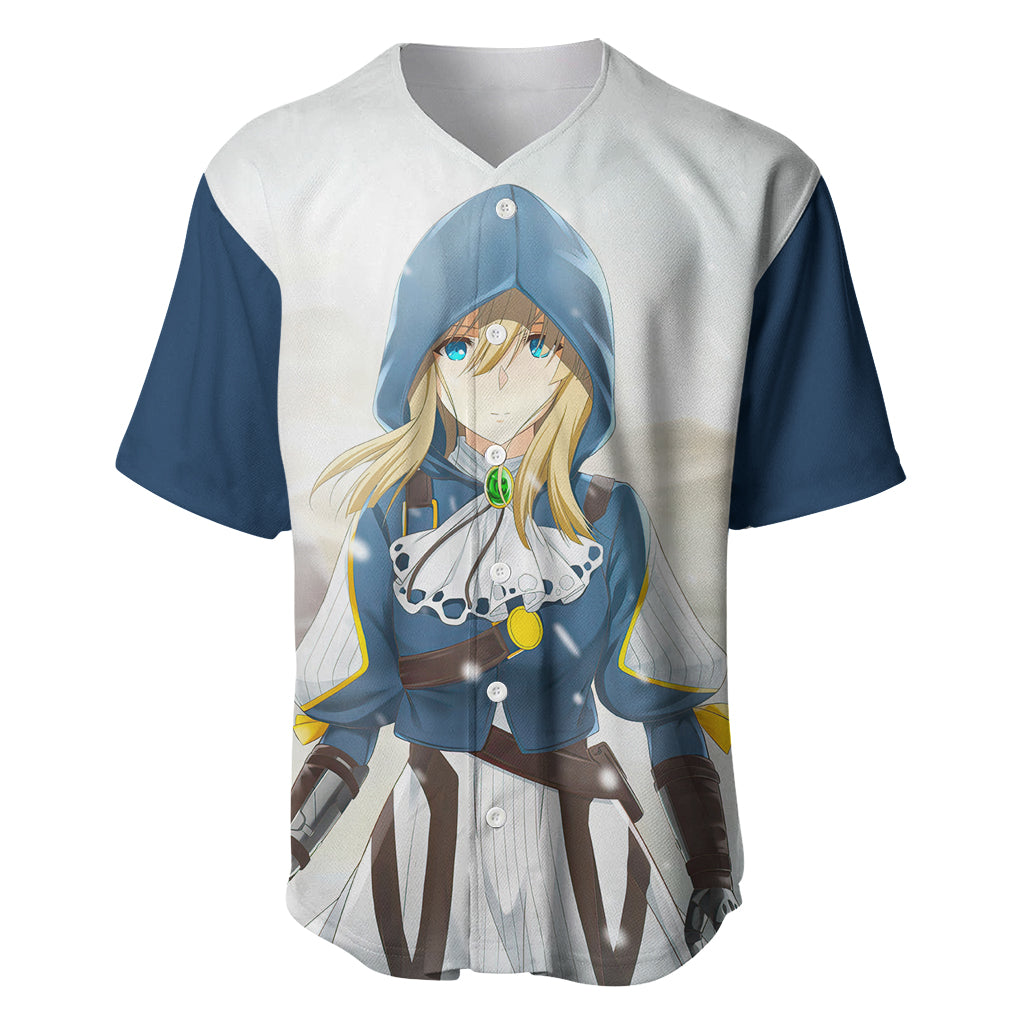 Violet Evergarden Baseball Jersey Violet Evergarden Baseball Jersey