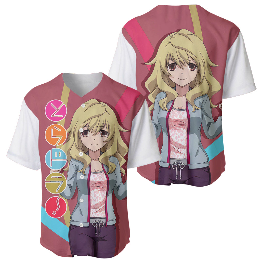 Yasuko Takasu Toradora Baseball Jersey Yasuko Takasu Toradora Baseball Jersey