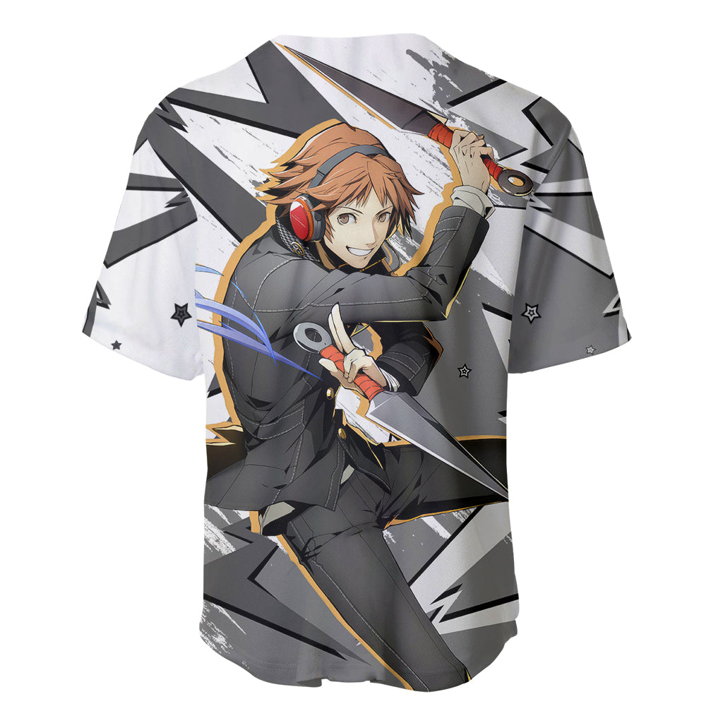 Yosuke Hanamura Persona Baseball Jersey Yosuke Hanamura Persona Baseball Jersey